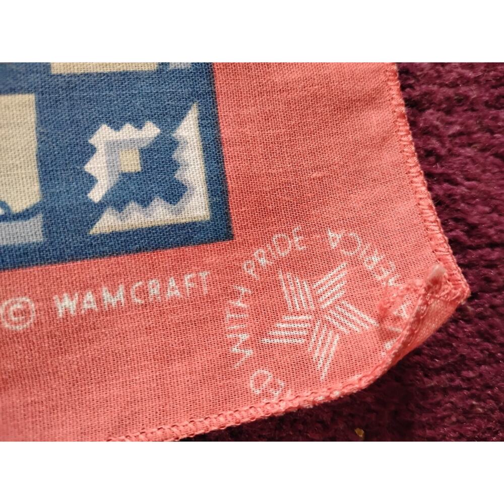 Vintage Native American Wamcraft Handkerchief - Picture 4 of 5